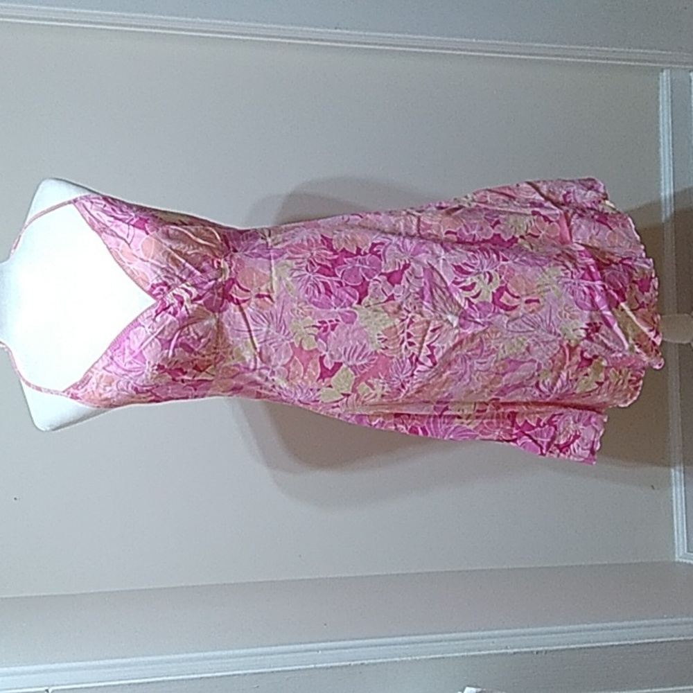 Studio Y Vintage  Linen Blend Halter Dress